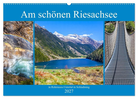 Am schönen Riesachsee (Wandkalender 2027 DIN A2 quer), CALVENDO Monatskalender