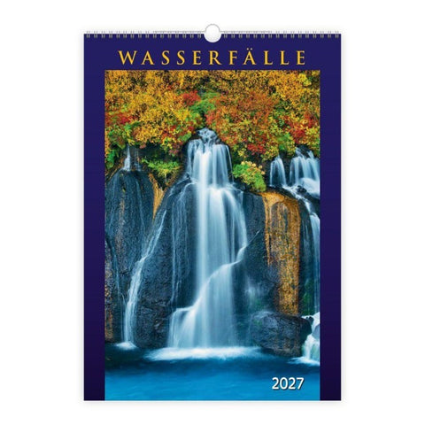 TRÖTSCH - Wandkalender Wasserfälle 2027