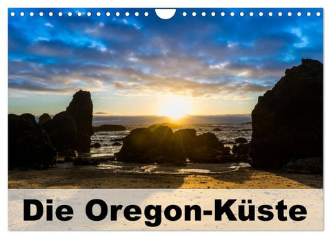 Die Oregon-Küste (Wandkalender 2027 DIN A4 quer), CALVENDO Monatskalender