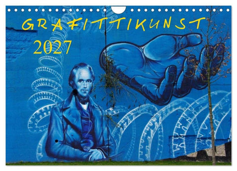 Grafittikunst (Wandkalender 2027 DIN A4 quer), CALVENDO Monatskalender