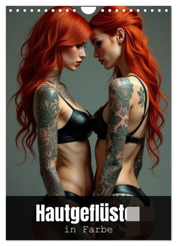 Hautgeflüster in Farbe (Wandkalender 2027 DIN A4 hoch), CALVENDO Monatskalender