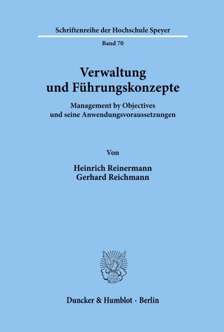 Verwaltung und Führungskonzepte.