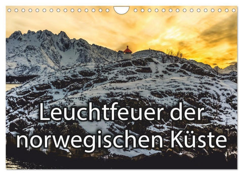 Leuchtfeuer der norwegischen Küste (Wandkalender 2026 DIN A4 quer), CALVENDO Monatskalender