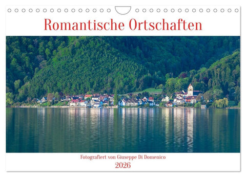 Romantische Ortschaften (Wandkalender 2026 DIN A4 quer), CALVENDO Monatskalender