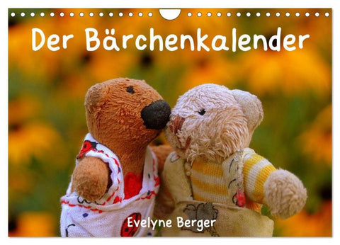 Der Bärchenkalender (Wandkalender 2027 DIN A4 quer), CALVENDO Monatskalender