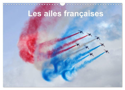 Les ailes françaises (Calendrier mural 2027 DIN A3 vertical), CALVENDO calendrier mensuel