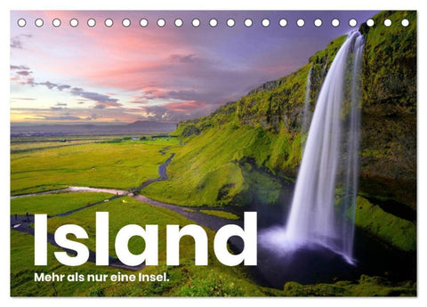Island - Mehr als nur eine Insel. (Tischkalender 2027 DIN A5 quer), CALVENDO Monatskalender