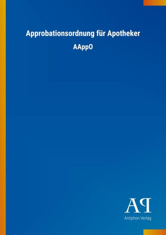 Approbationsordnung für Apotheker