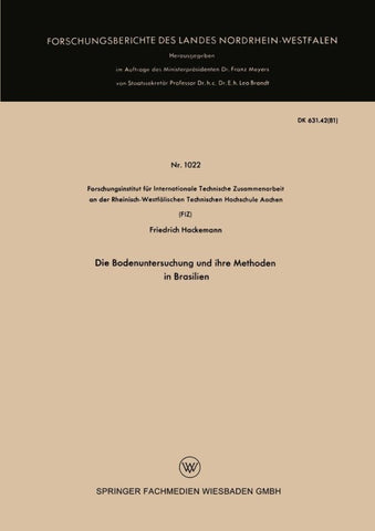 Die Bodenuntersuchung und ihre Methoden in Brasilien