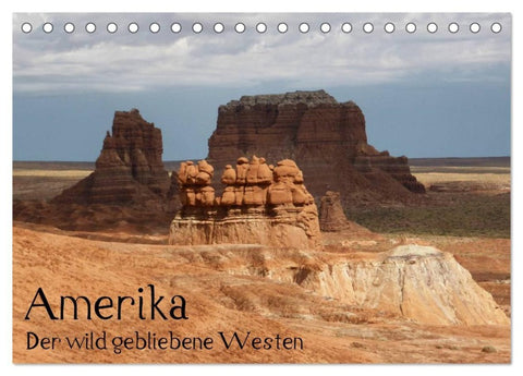 Amerika - Der wild gebliebene Westen (Tischkalender 2027 DIN A5 quer), CALVENDO Monatskalender