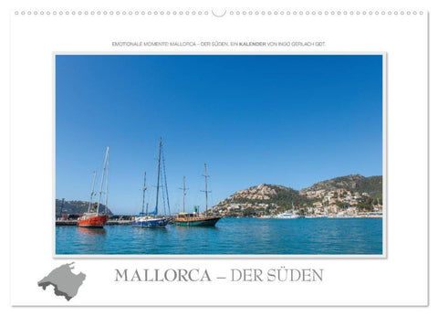 Emotionale Momente: Mallorca - der Süden. (Wandkalender 2026 DIN A2 quer), CALVENDO Monatskalender