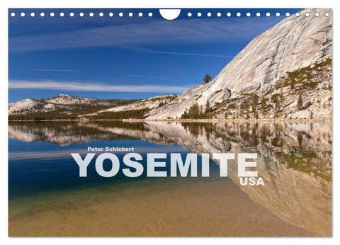 Yosemite - USA (Wandkalender 2026 DIN A4 quer), CALVENDO Monatskalender