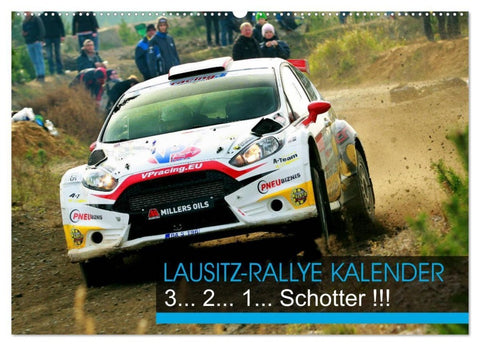 Lausitz-Rallye Kalender (Wandkalender 2027 DIN A2 quer), CALVENDO Monatskalender