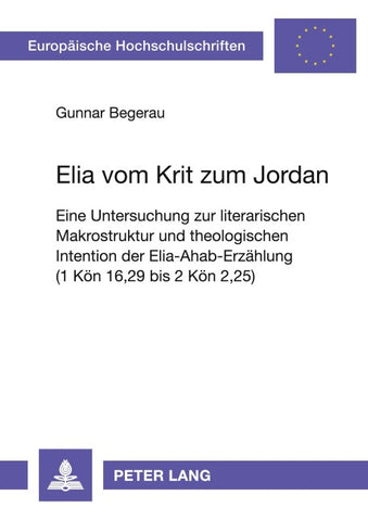 Elia vom Krit zum Jordan