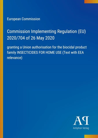 Commission Implementing Regulation (EU) 2020/704 of 26 May 2020