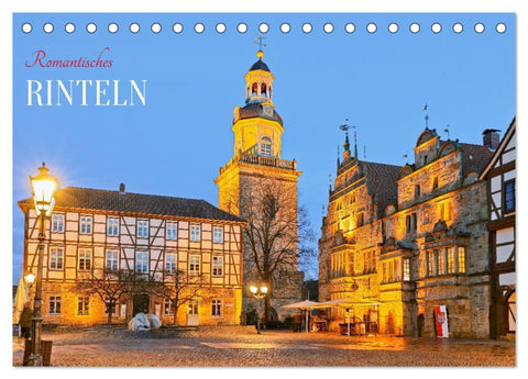 Romantisches RINTELN (Tischkalender 2026 DIN A5 quer), CALVENDO Monatskalender