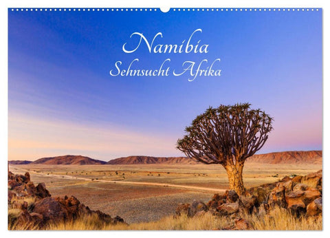 Namibia - Sehnsucht Afrika (Wandkalender 2026 DIN A2 quer), CALVENDO Monatskalender