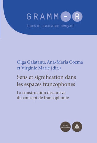 Sens et signification dans les espaces francophones