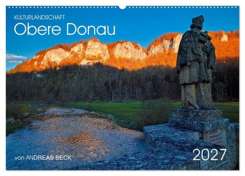 Kulturlandschaft Obere Donau (Wandkalender 2027 DIN A2 quer), CALVENDO Monatskalender