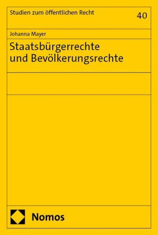 Staatsbürgerrechte und Bevölkerungsrechte