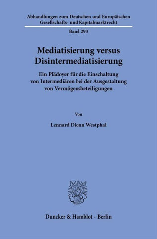 Mediatisierung versus Disintermediatisierung