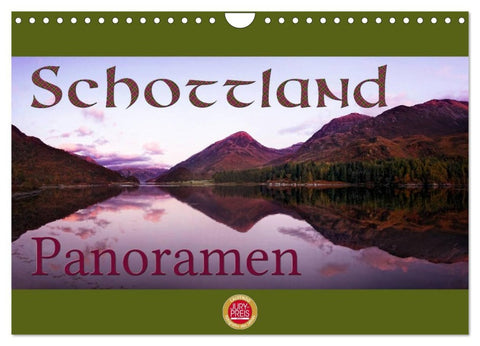 Schottland Panoramen (Wandkalender 2026 DIN A4 quer), CALVENDO Monatskalender