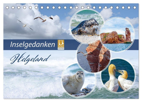 Insel Gedanken (Tischkalender 2026 DIN A5 quer), CALVENDO Monatskalender