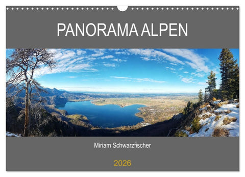 Panorama Alpen (Wandkalender 2026 DIN A3 quer), CALVENDO Monatskalender