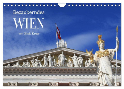 Bezauberndes Wien (Wandkalender 2027 DIN A4 quer), CALVENDO Monatskalender