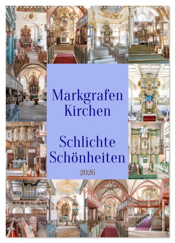 Markgrafenkirchen (Wandkalender 2026 DIN A2 hoch), CALVENDO Monatskalender
