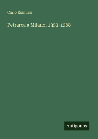 Petrarca a Milano, 1353-1368