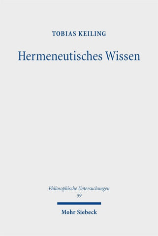 Hermeneutisches Wissen