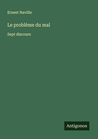 Le problème du mal
