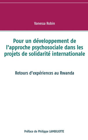 Pour un développement de l'approche psychosociale dans les projets de solidarité internationale