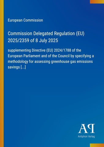 Commission Delegated Regulation (EU) 2025/2359 of 8 July 2025