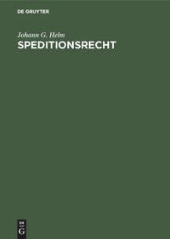 Speditionsrecht