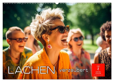 Lachen verzaubert (Wandkalender 2027 DIN A2 quer), CALVENDO Monatskalender