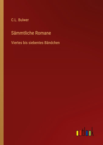 Sämmtliche Romane