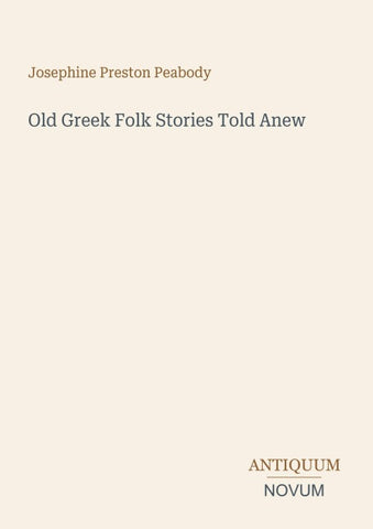 Old Greek Folk Stories Told Anew