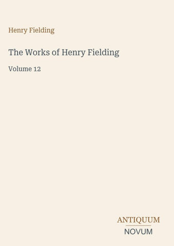 The Works of Henry Fielding
