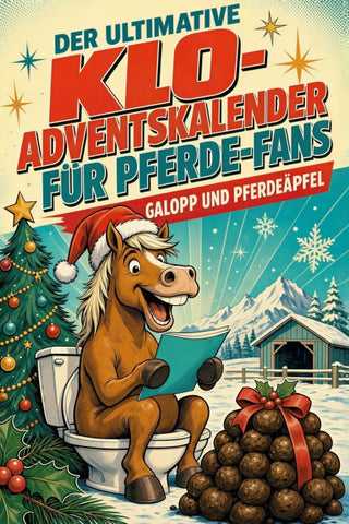 Der ultimative Klo-Adventskalender für Pferde-Fans