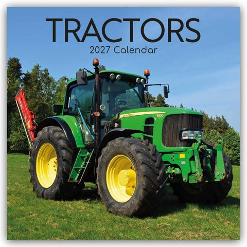 Tractors – Traktoren 2027 – 16-Monatskalender