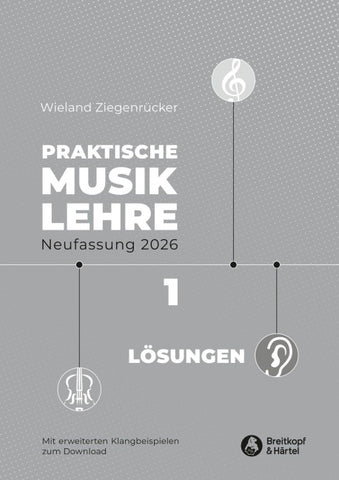 Praktische Musiklehre, Lösungen Heft 1