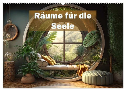 Räume für die Seele (Wandkalender 2027 DIN A2 quer), CALVENDO Monatskalender