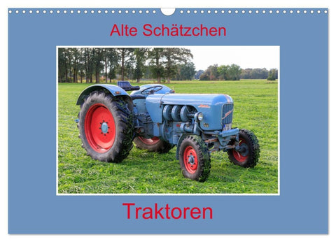 Alte Schätzchen - Traktoren (Wandkalender 2026 DIN A3 quer), CALVENDO Monatskalender