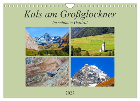 Kals am Großglockner (Wandkalender 2027 DIN A4 quer), CALVENDO Monatskalender