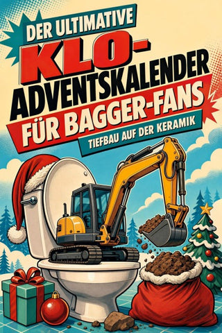 Der ultimative Klo-Adventskalender für Bagger-Fans