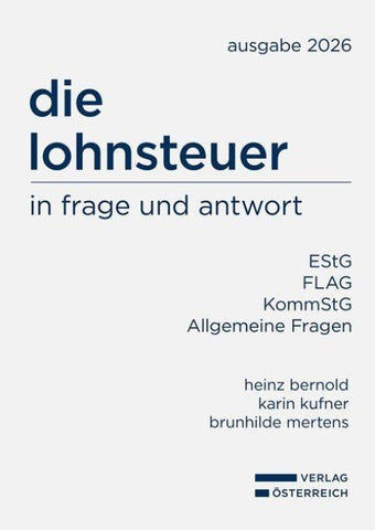 die lohnsteuer in frage und antwort