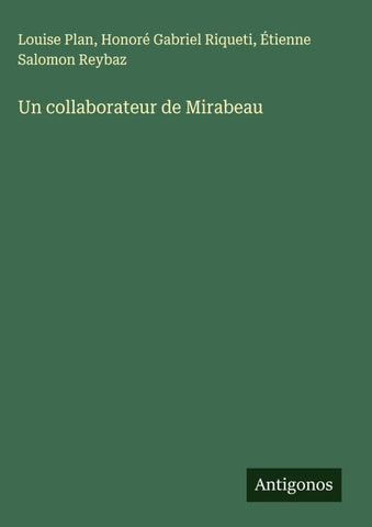 Un collaborateur de Mirabeau