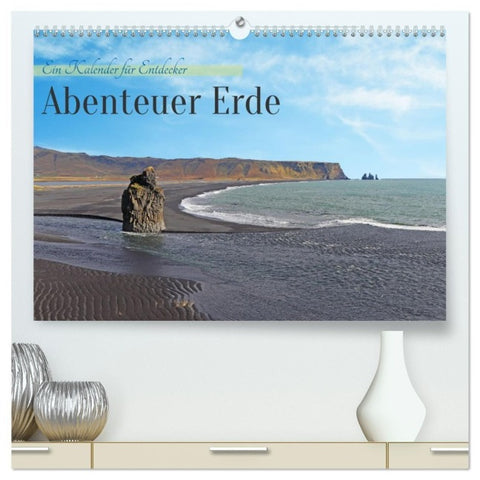 Abenteuer Erde Ein Kalender für Entdecker (hochwertiger Premium Wandkalender 2027 DIN A2 quer), Kunstdruck in Hochglanz